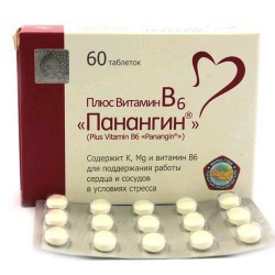 Панангин Плюс Витамин В6 60 шт. табл.