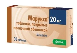 Марукса, таблетки покрытые пленочной оболочкой 20 мг 30 шт