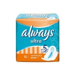 Прокладки женские, Always (Олвейз) 10 шт ультра сенситив нормал