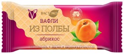 Вафли из полбы Абрикос без сахара 30 г